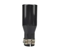 RORVECQ 1 UNI Boquilla De Escape Acero Inoxidable Para VW 76/89/101mm Tubo Escape(In 51mm out 76mm)