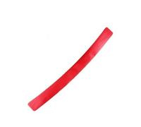 RORVECQ 90cm Fibra Carbono para Paragolpes Trasero Maletero Coche Pegatina Almohadilla Protectora Cubierta Antiarañazos Anticolisión Tira(Rojo)