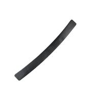 RORVECQ 90cm Fibra Carbono para Paragolpes Trasero Maletero Coche Pegatina Almohadilla Protectora Cubierta Antiarañazos Anticolisión Tira(Negro)