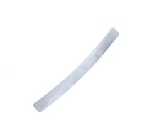 RORVECQ 90cm Fibra Carbono para Paragolpes Trasero Maletero Coche Pegatina Almohadilla Protectora Cubierta Antiarañazos Anticolisión Tira(Plata)