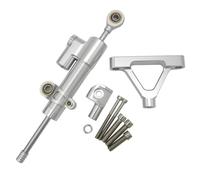 RORVECQ Accesorios De Motocicleta Kit Montaje Soporte Amortiguador Dirección Ajustable Para KAWASAKI ZX6R ZX-6R 2007 2008 Aleación Aluminio(Model G)