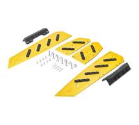 RORVECQ Accesorios Motocicleta Reposapiés Plataforma Escalón Almohadilla Pedal Placa Estriberas Para Forza350 Para FORZA 350 125 NSS 350(Oro)