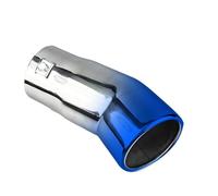 RORVECQ Adecuado Para N&issan Para X-Trail Silenciador De Codo De 70 Mm Para Automóvil Tubo De Escape De Automóvil De Acero Inoxidable(Azul)