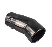 RORVECQ Adecuado Para N&issan Para X-Trail Silenciador De Codo De 70 Mm Para Automóvil Tubo De Escape De Automóvil De Acero Inoxidable(NEGRO)