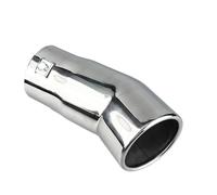 RORVECQ Adecuado Para N&issan Para X-Trail Silenciador De Codo De 70 Mm Para Automóvil Tubo De Escape De Automóvil De Acero Inoxidable(Plata)