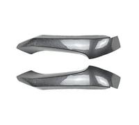 RORVECQ Alerón Divisor Difusor Guardia Protector Parachoques Delantero Inferior Labio para X3 F25 X4 F26 LCI para M-Sport 2014-2017(Aspecto de Carbono)