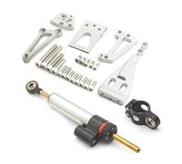 RORVECQ Amortiguador Estabilizador De Dirección CNC Para Motocicletas Para Kawasaki Para Ninja 400 650R ER-6N ER6F 2009-2011 Kit Montaje Con Soporte Incluido(Modelo B)