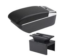 RORVECQ Caja De Descansabrazos Caja De Almacenamiento Central Retrofit Interior Accesorios De Automóvil Para Dacia Para Jogger(B2 línea negra SIN USB)
