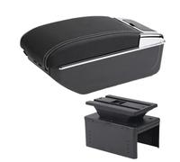 RORVECQ Caja De Descansabrazos Caja De Almacenamiento Central Retrofit Interior Accesorios De Automóvil Para Dacia Para Jogger(D3 línea blanca 7USB)