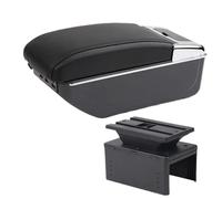 RORVECQ Caja De Descansabrazos Caja De Almacenamiento Central Retrofit Interior Accesorios De Automóvil Para Dacia Para Jogger(C2 línea negra 7USB)