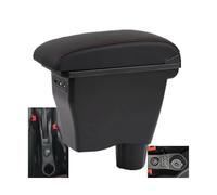RORVECQ Caja De Reposabrazos Para Coche Piezas De Retrofit Caja De Almacenamiento Interior Para Mercedes Para Smart 453 Para Fortwo Para Forfour 2015-2019(A 2 leather 3usb)