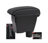 RORVECQ Caja De Reposabrazos Para Coche Piezas De Retrofit Caja De Almacenamiento Interior Para Mercedes Para Smart 453 Para Fortwo Para Forfour 2015-2019(A 1 leather 3usb)
