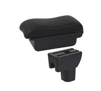 RORVECQ Caja De Reposabrazos Piezas De Retrofit Caja De Almacenamiento Interior Accesorios De Coche Para Suzuki Para IGNIS(B2 línea negra 3USB)