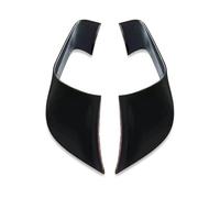 RORVECQ Cubierta ala Fija Aerodinámica Moto para Yamaha YZF-R7 YZF R7 2021 2022 2023 ala Chasis Guía Aire Spoiler(Matte Black)
