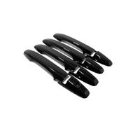 RORVECQ Cubierta Cromada para Manija De Puerta De Coche para Civic 8 2006 2007 2008 2009 2010(Negro)