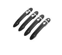RORVECQ Cubierta Cromada para Manija De Puerta De para Renault para Clio 3 III 2005 2006 2007 2008 2009 2010 2011 2012 2013 2014(Style e)