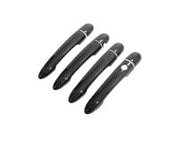 RORVECQ Cubierta Cromada para Manija De Puerta De para Renault para Clio 3 III 2005 2006 2007 2008 2009 2010 2011 2012 2013 2014(Estilo A)