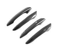RORVECQ Cubierta De Manija De Puerta con Acceso Inteligente Sin Llave para Mazda 3 Hatchback Sedán para CX-30 DM 2020 2021 2022 2023(Carbon Texture Look)