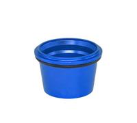 RORVECQ Cubierta La Punta Del Silenciador Del Tubo Escape Motocicleta De Aluminio CNC Para Y&amaha TMAX530 T MAX 530 T-MAX530 2012-2017(Azul)