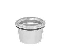 RORVECQ Cubierta La Punta Del Silenciador Del Tubo Escape Motocicleta De Aluminio CNC Para Y&amaha TMAX530 T MAX 530 T-MAX530 2012-2017(Plata)