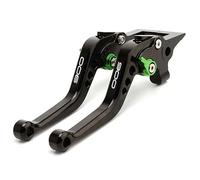 RORVECQ Freno para Kawasaki Z900 Z 900 2017-2024 2023 2022 2021 2018 Accesorios Motocicleta Palancas Embrague Freno Cortas Ajustables(Verde)