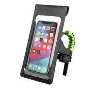 RORVECQ Funda Teléfono Bolsa Bicicleta Resistente Agua Rotación 360 ° Pantalla Táctil Soporte Manillar Soportes Espejo Retrovisor Motocicleta