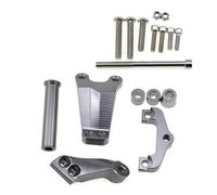 RORVECQ Kit De Soporte Montaje Amortiguador Estabilizador Dirección Aluminio Para Motocicleta Para Kawasaki ER6N 2012 2013 2014 2015 2016(Model E)