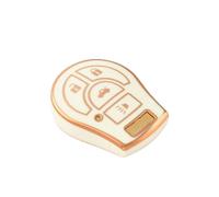 RORVECQ Llavero Funda Para Nissan Para Juke Para Rogue Para Sentra Para Titan Para Armada Para Cube Para Frontier NV(White gold)