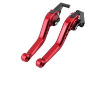 RORVECQ Manetas Cortas De Freno Y Embrague Para Kawasaki Para Ninja ZX6R ZX-6R ZX-636 ZX636R ZX-6RR 2005-2006(ROJO)