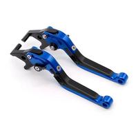 RORVECQ Manetas De Embrague De Freno Ajustables Para Motocicleta Para NSS Para FORZA 350/300/250/125/150/750 2010-presente(Black-blue)
