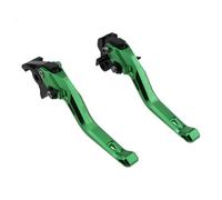RORVECQ Manetas De Embrague De Freno Cortas Para VFR400 NC30 1989-1992 Accesorios CNC Para Motocicletas VFR 400 Mango Ajustable(Verde,Estilo B)