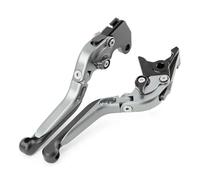 RORVECQ Manetas De Embrague De Freno Plegables Extensibles Y Ajustables Para Motocicletas Para SUZUKI GSR 600 750 400 Para INTRUDER VL125 TL1000S GZ250(Negro titanio)