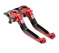 RORVECQ Manetas De Embrague Freno Ajustables Plegables Y Extensibles Para Suzuki GSX-S1000 2015-2019(Red black)