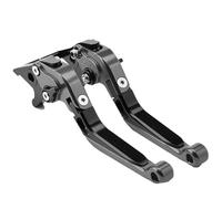 RORVECQ Manetas De Embrague Freno Extensibles Y Ajustables Para HUSQVARNA Para NUDA 900 R 2011 2012 2013(Gray black)