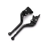 RORVECQ Manetas De Embrague Y Freno Para Speed Triple 1050 2011-2015 Para SpeedTriple R 2012-2015 Para Daytona 675 R 2011-2016(NEGRO,Long)
