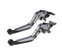 RORVECQ Manetas De Freno Y Embrague Extensibles Plegables Para Aprilia Para TUONO V4 1100RR Para Factory 2017-2022(GRIS)