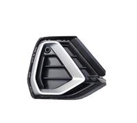 RORVECQ Marco Luz Antiniebla Para Parachoques Delantero Coche Cubierta Luz Antiniebla Bisel Cromado Rejilla Luz Diurna Para Q3 2019-2021(Bien)