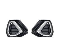 RORVECQ Marco Luz Antiniebla Para Parachoques Delantero Coche Cubierta Luz Antiniebla Bisel Cromado Rejilla Luz Diurna Para Q3 2019-2021(Izquierda y derecha)