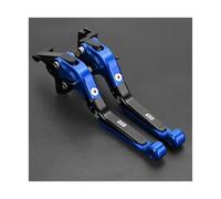 RORVECQ Palanca De Embrague De Freno Ajustable Extensible Para Motocicleta Para Suzuki SV650 SV 650 SV650S 1999 2000 2001 2002 2003 2004 2005-2012(Azul)