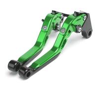 RORVECQ Palancas De Embrague Freno Extensibles Y Ajustables Para R1200R 2006 2007 2008 2009 2010 2011 2012 2013 2014(Verde)