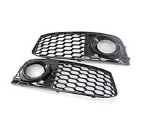 RORVECQ Para A4 B8 2008-2012 Cubiertas Rejilla Luz Antiniebla Delantera 8KD807682 8KD807681 Cubiertas Luz Antiniebla Hexagonales Con Forma Panal