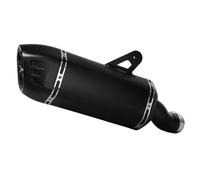 RORVECQ Para B&MW R1300GS ADV R1300 GS Para Adventure 2024-2025 Silenciador De Escape Deslizante Para Motocicleta Tubo De Protección Gigante De 60 Mm(NEGRO)