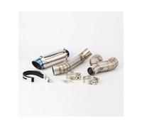 RORVECQ Para B&MW S1000RR S1000rr 2010 2011 2012 2013 2014 2015 2016 Sistema De Escape Para Motocicleta Tubo De Conexión Y Silenciador(Style F)