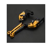 RORVECQ Para Benelli TRK502 TRK502X 2018-2026 Accesorios Para Motocicleta Manetas De Freno Y Embrague Plegables Ajustables(Oro negro)