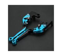RORVECQ Para Benelli TRK702X 2023 2024 2025 2026 Accesorios Para Motocicleta Manetas De Freno Y Embrague Plegables Ajustables(Black cyan)