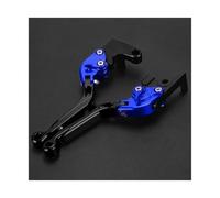 RORVECQ Para Benelli TRK702X 2023 2024 2025 2026 Accesorios Para Motocicleta Manetas De Freno Y Embrague Plegables Ajustables(Blue black)