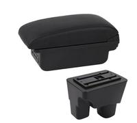 RORVECQ Para C&hevrolet Para Onix 2020 2021 2022 2023 2024 Caja Reposabrazos Para Auto Caja De Almacenamiento Accesorios Auto Retrofit Interior(B2 línea negra 3USB)