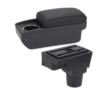 RORVECQ Para C&hevrolet Para Sonic Para Aveo Lova T250 T300 Caja Apoyabrazos Auto Accesorios Interiores Coche(B2 Línea negra 6USB)