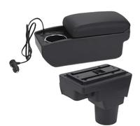 RORVECQ Para C&hevrolet Para Sonic Para Aveo Lova T250 T300 Caja Apoyabrazos Auto Accesorios Interiores Coche(A2 Carga rápida)