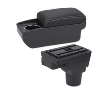 RORVECQ Para C&hevrolet Para Sonic Para Aveo Lova T250 T300 Caja Apoyabrazos Auto Accesorios Interiores Coche(B3 Negro blanco 6USB)
